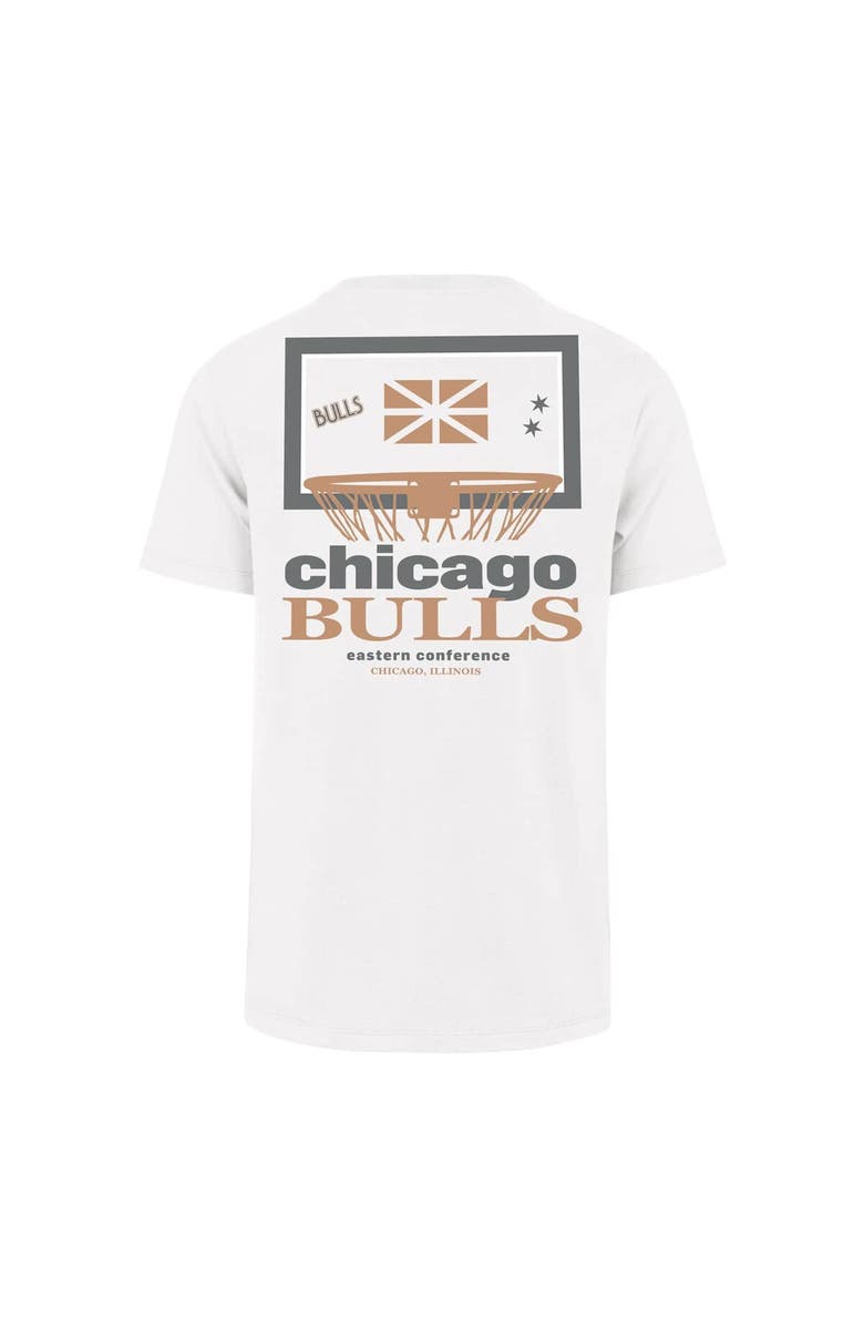 '47 Men's '47  White Chicago Bulls City Edition Backboard T-Shirt, Alternate, color, White