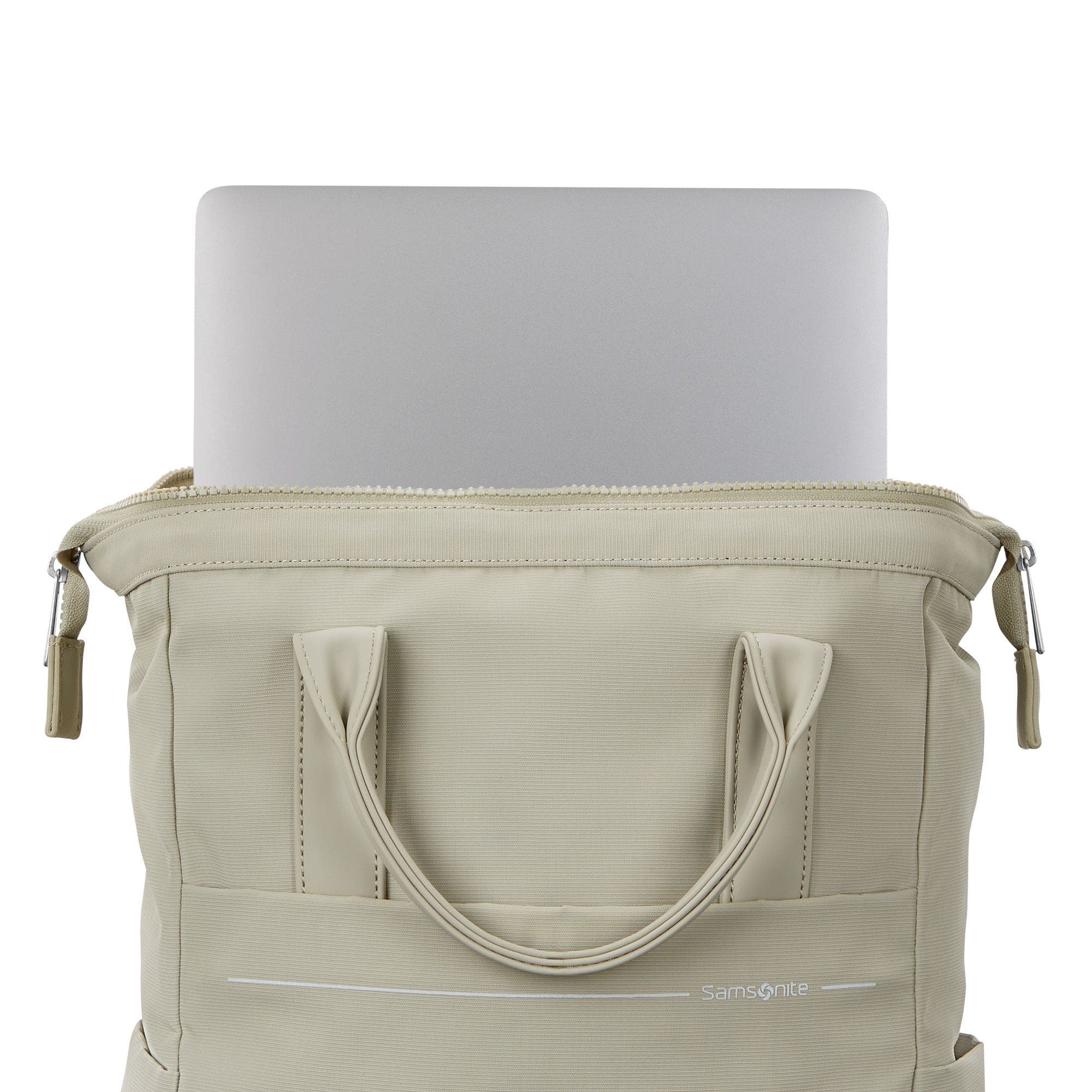 Better Than Basic 16" Convertible Backpack, Alternate, color, Limestone Grey