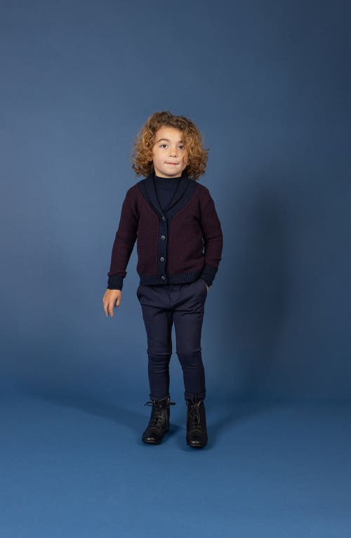 Ely's & Co. Looms Thin Stripe Collection In Purple