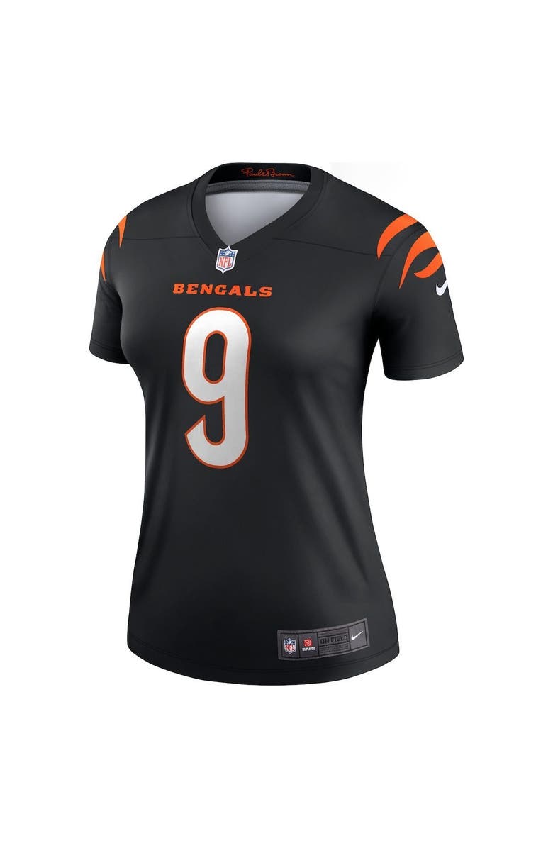 Nike Women's Nike Joe Burrow Black Cincinnati Bengals Legend Jersey, Alternate, color, Black