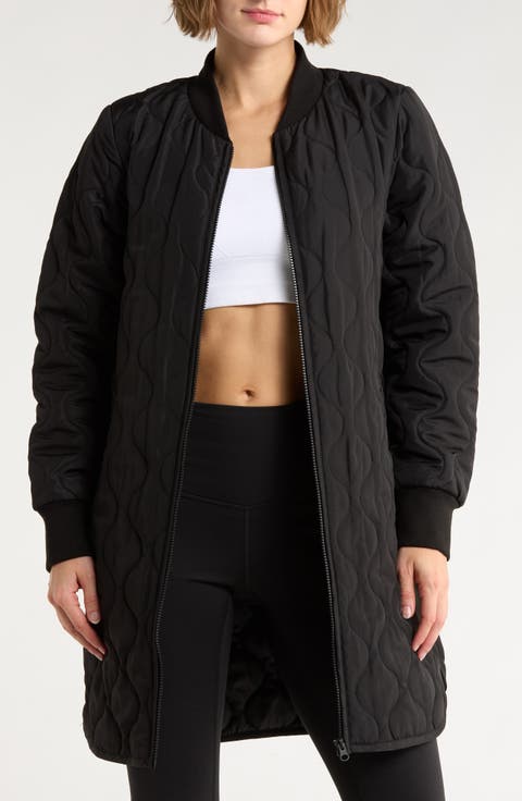 Longline Quilted Jacket