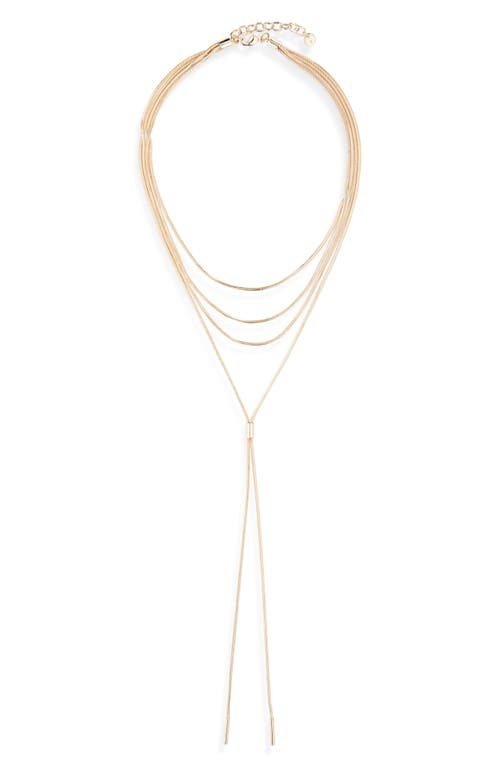 Nordstrom Snake Chain Layered Y-necklace