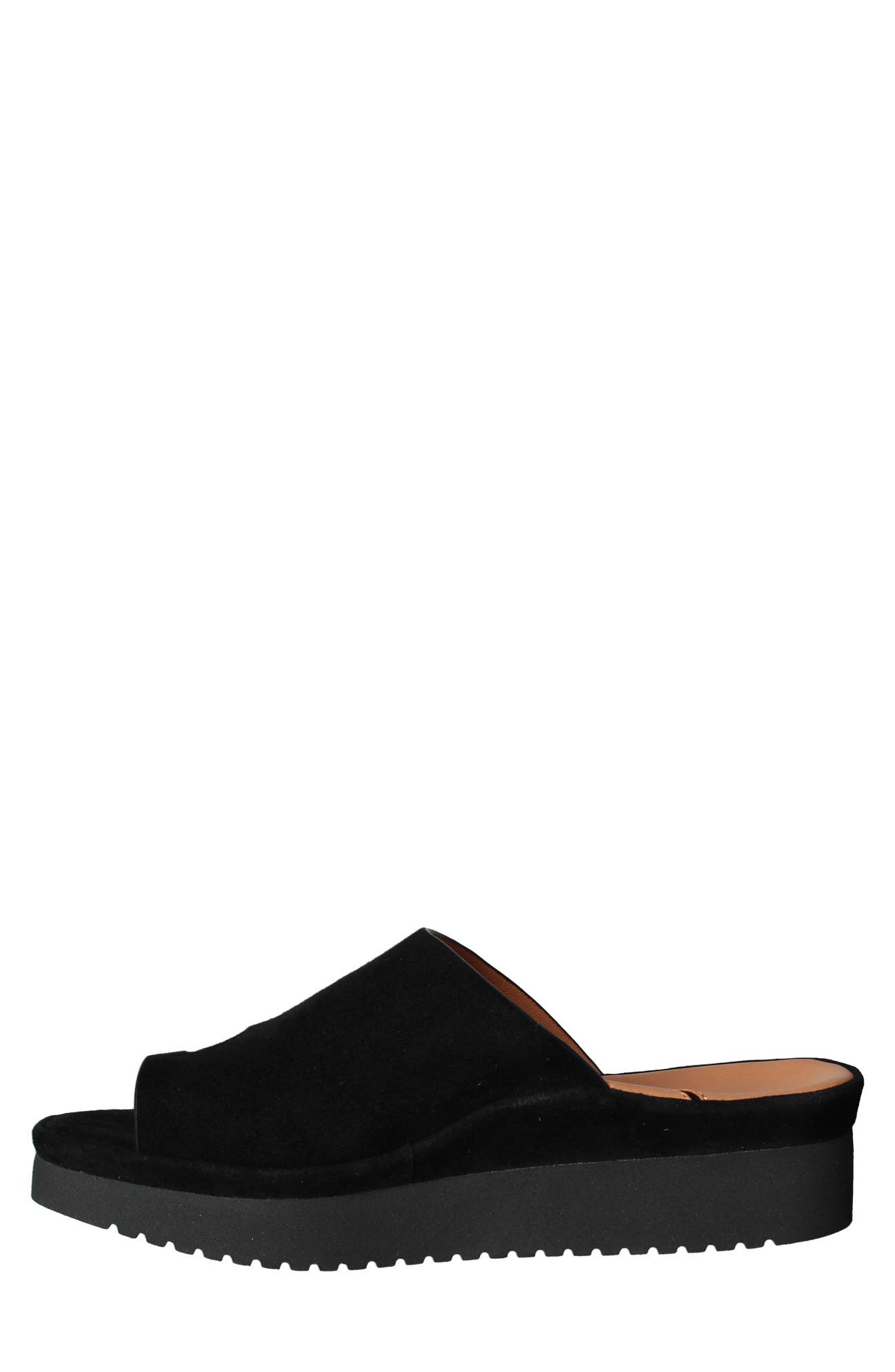 L'Amour des Pieds Ahlina Platform Sandal, Alternate, color, Black