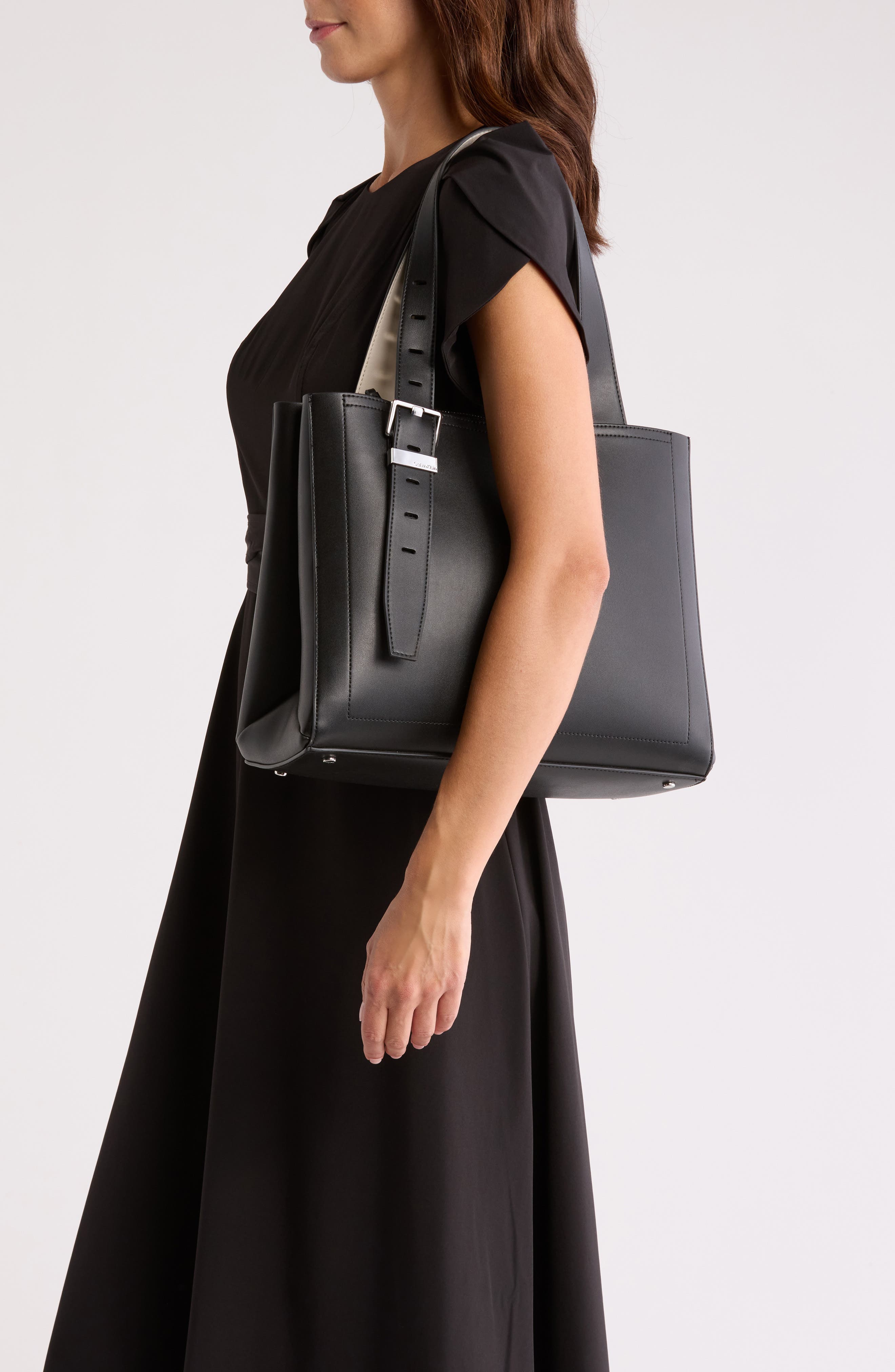 Calvin Klein Lowen Tote Bag, Alternate, color, 