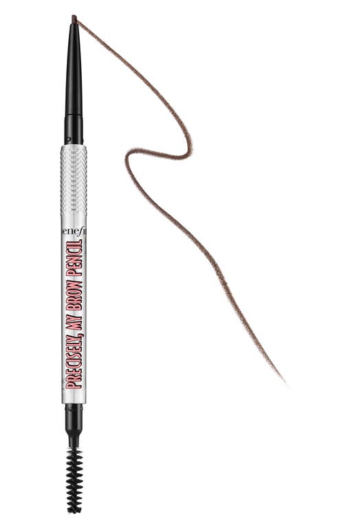 Benefit Precisely My Brow Pencil #05 Warm Black-Brown Benefit Cosmetics Precisely, My Brow Pencil Ultrafine Shape & Define Pencil in 05 Deep/warm Black Brown at Nordstrom, Size 0.002 Oz