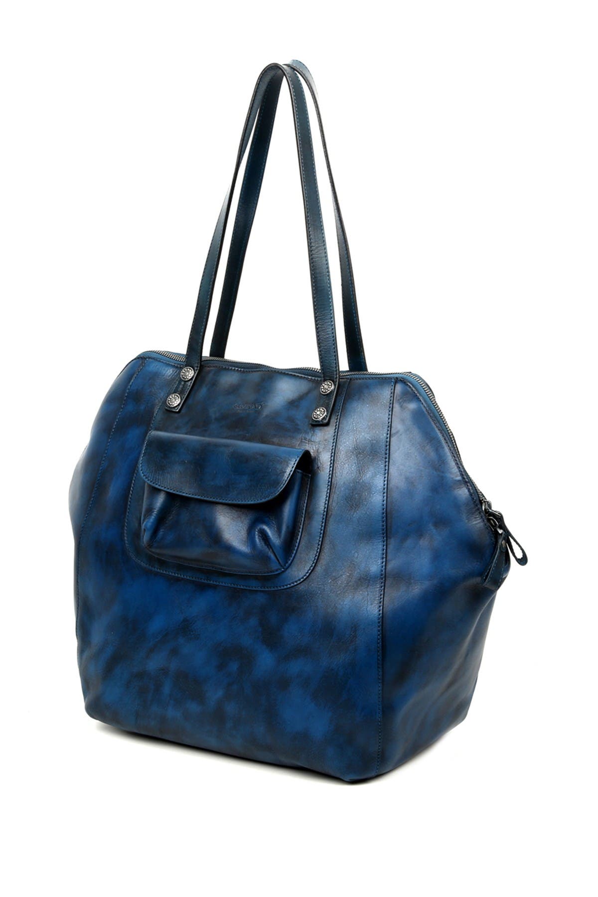 OLD TREND Clam Bay Leather Tote Bag, Alternate, color, 