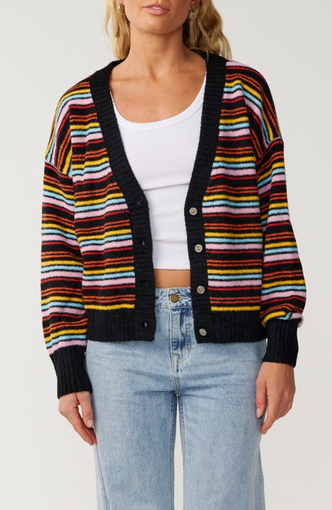 Surf Revival Jacquard Cardigan