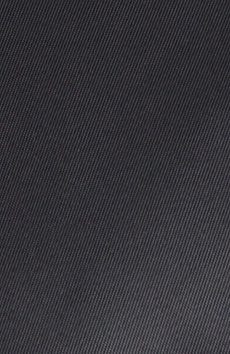 Noir Kei Ninomiya Layered Nylon Twill Bomber Jacket, Alternate, color, Black