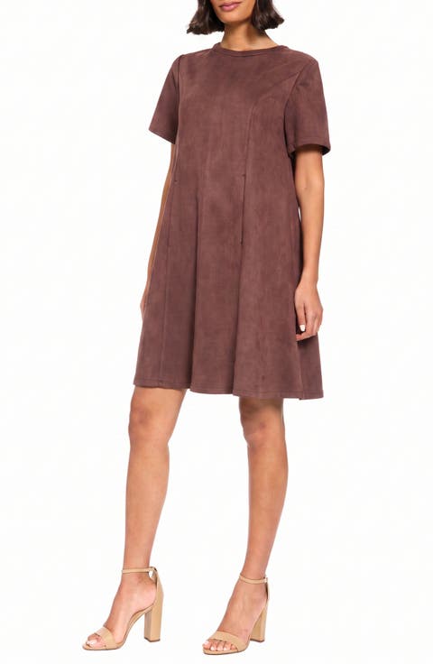 Short Sleeve Swing Dress