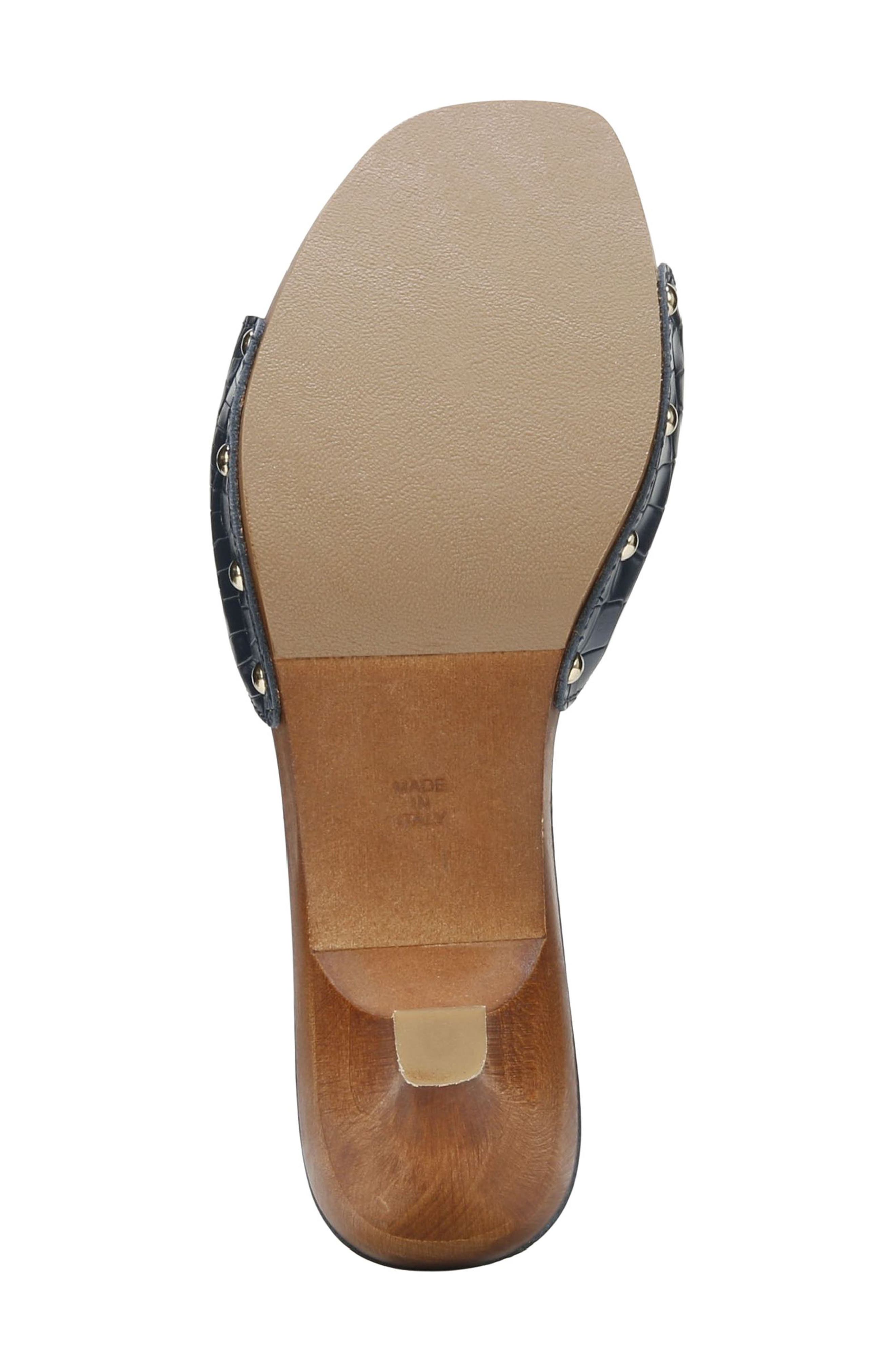 Dr. Scholl's x Favorite Daughter Heartbreak Kitten Heel Sandal, Alternate, color, Navy