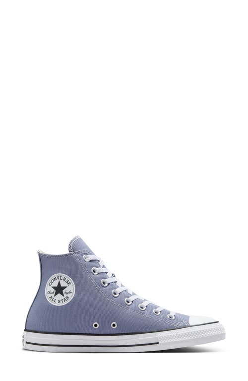 Converse Chuck 70 Striped Canvas High-top Sneakers In Stingray Grey