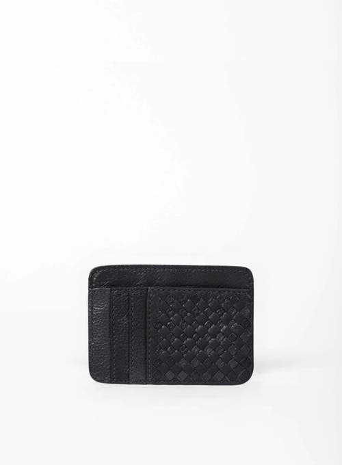 Deux Mains Slim Id Case In Black