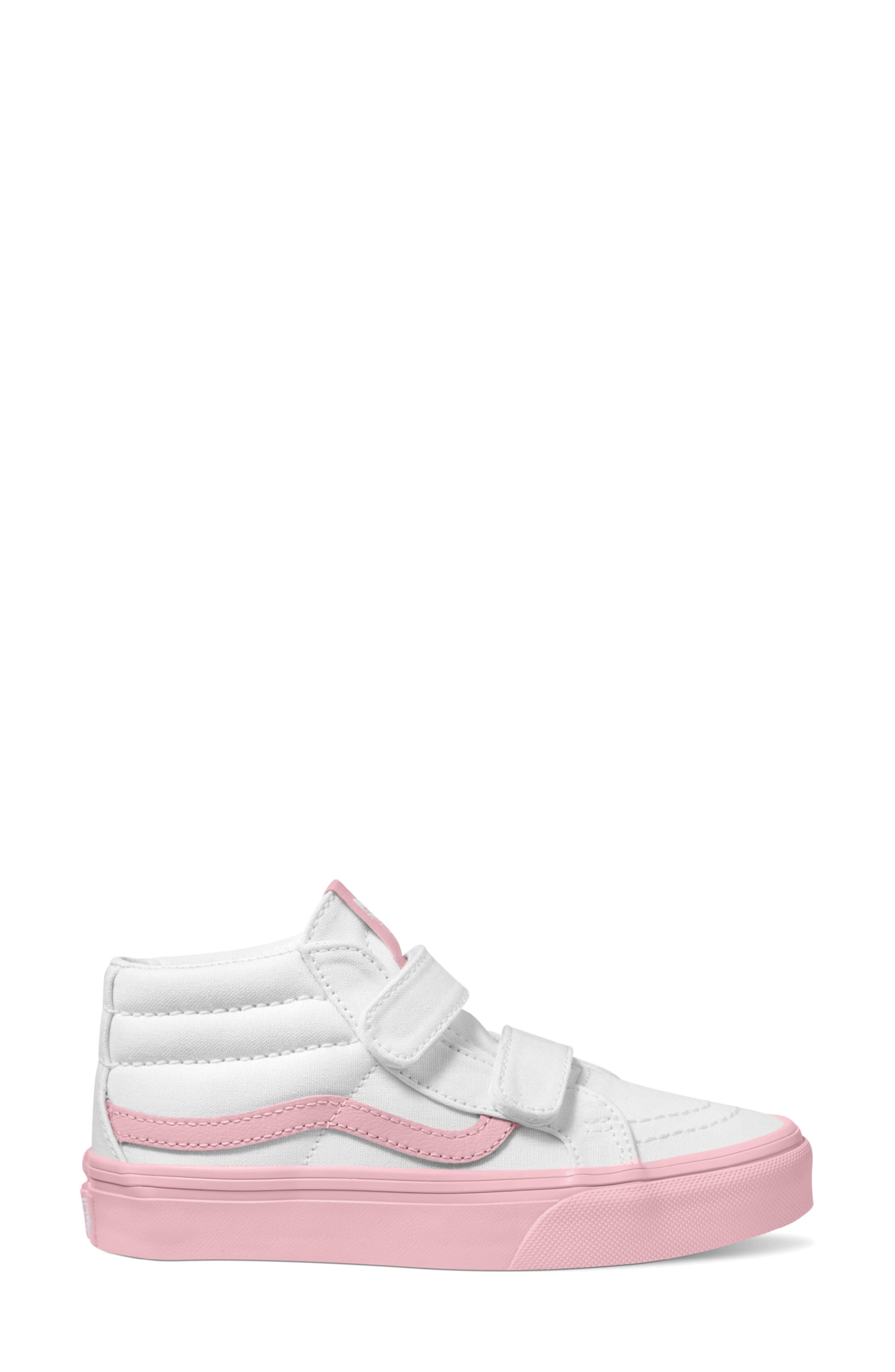 Vans Kids' Sk8-Mid Reissue Sneaker, Main, color, Pink Marshmallow