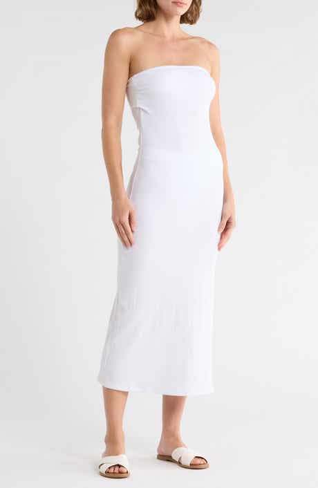 Vitamin A® West Strapless Cover-Up Dress