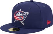 New Era Men's New Era Navy Columbus Blue Jackets Core 59FIFTY Fitted Hat