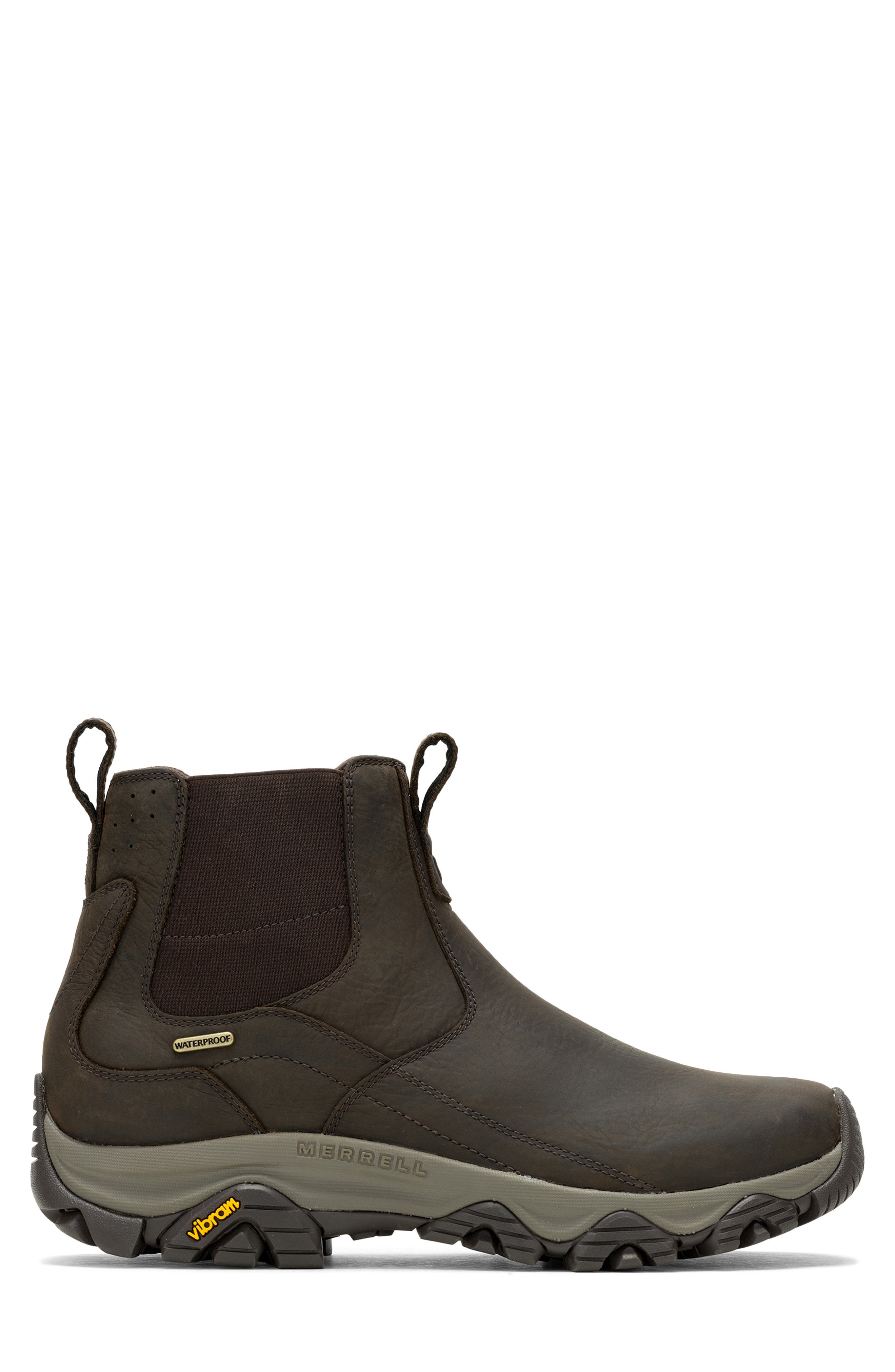 Moab Adventure 3 Waterproof Leather Chelsea Boot, Alternate, color, EARTH