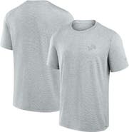 Fanatics Signature Men's Fanatics Signature Gray Detroit Lions Front Office Tech T-Shirt
