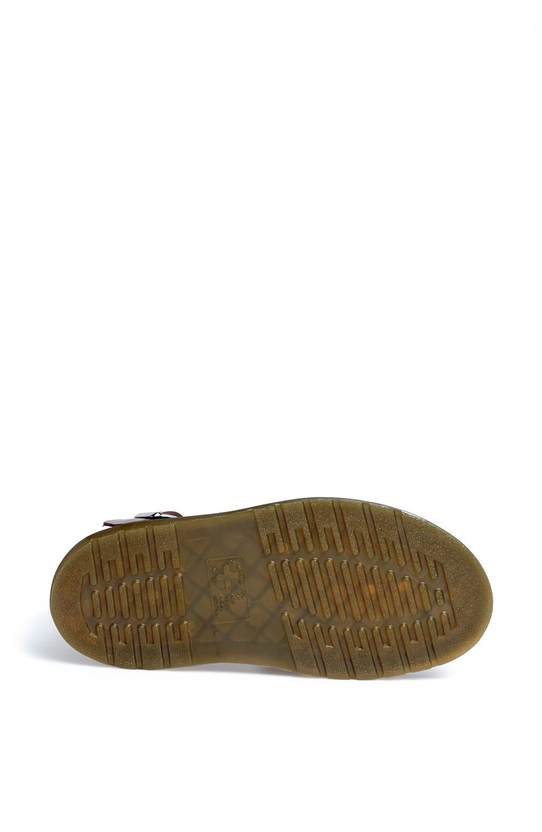 'Clarissa' Leather Sandal, Alternate, color, CHARRO BRANDO