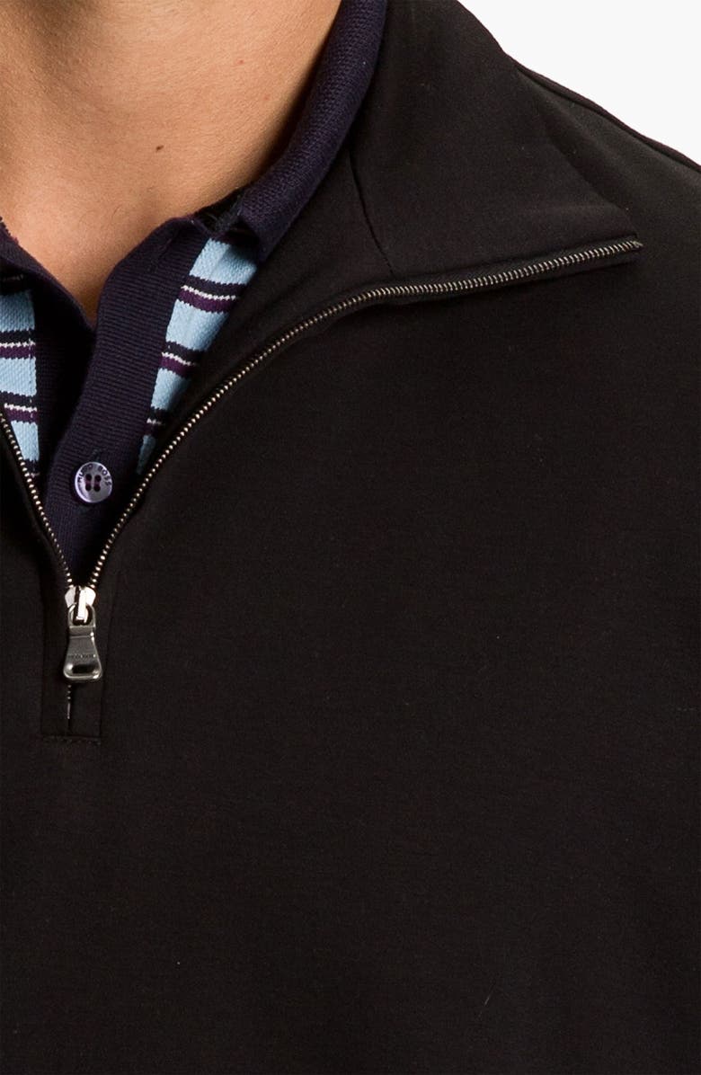 BOSS Black 'Padua' Quarter Zip Pullover, Alternate, color, 