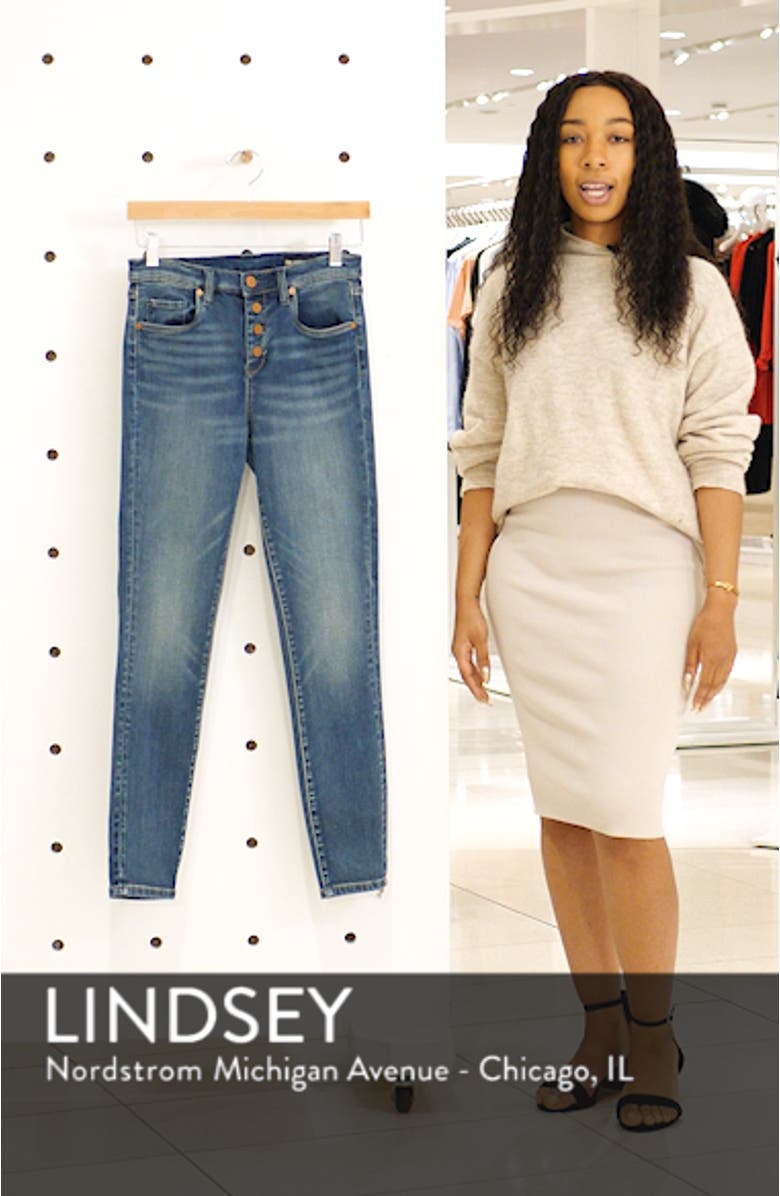 Button Fly Skinny Jeans, sales video thumbnail