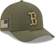 New Era Youth New Era Olive Boston Red Sox 2026 Armed Forces Day 9FORTY M-Crown Adjustable Hat