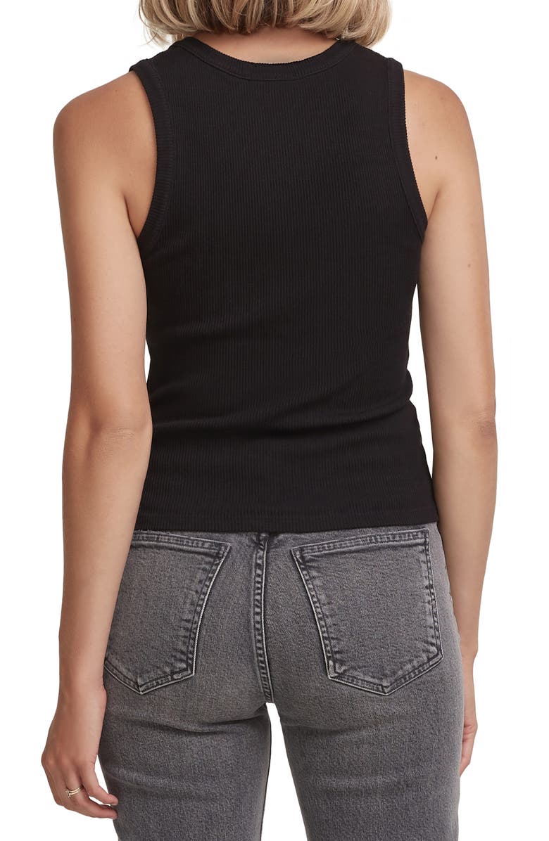 AGOLDE Poppy Tank Top, Alternate, color, Black