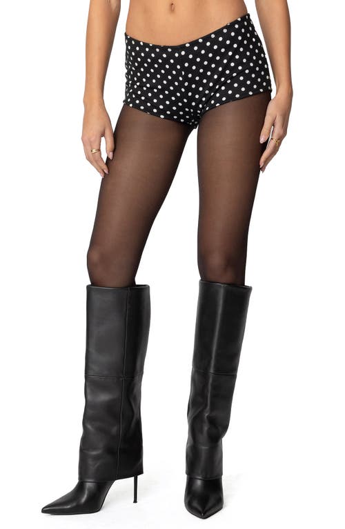 EDIKTED EDIKTED MAXENE POLKA DOT MICRO SHORTS 