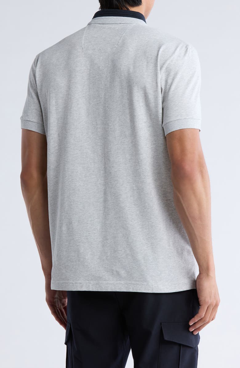 BOSS Paddy 1 Stretch Cotton Polo, Alternate, color, Light Grey