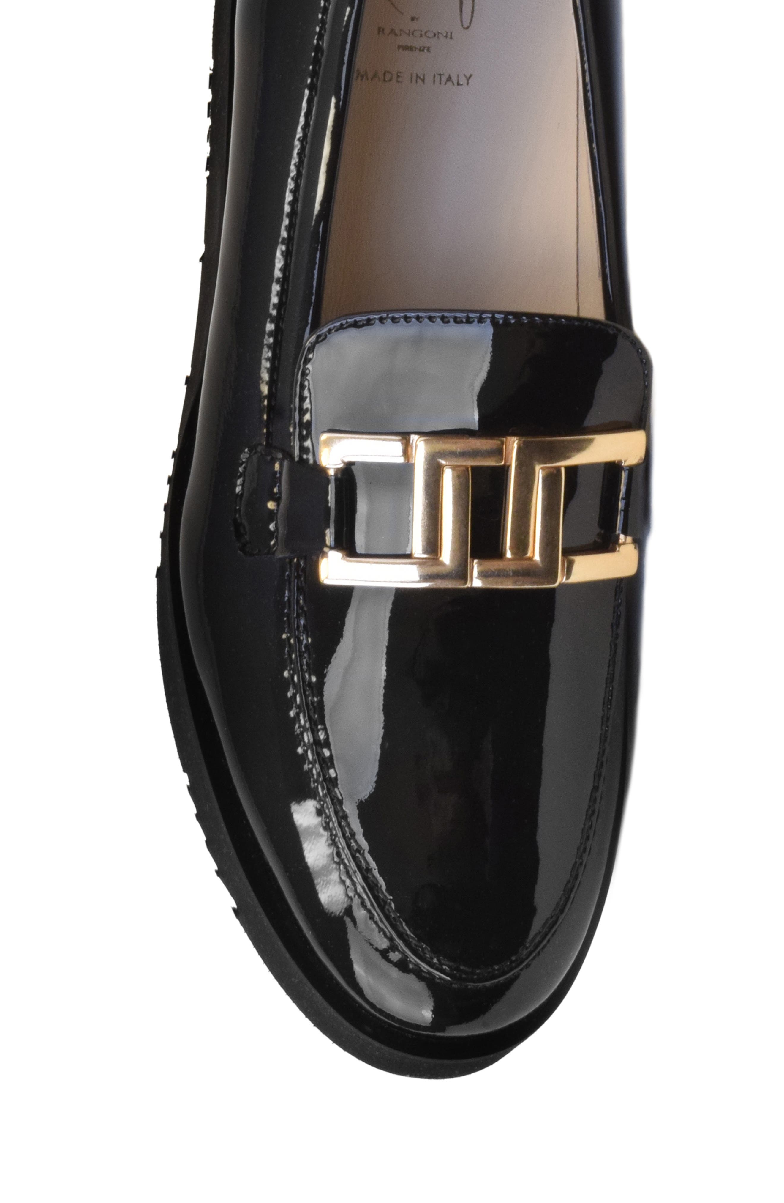 Amalfi by Rangoni Elia Patent Leather Platform Loafer, Alternate, color, 