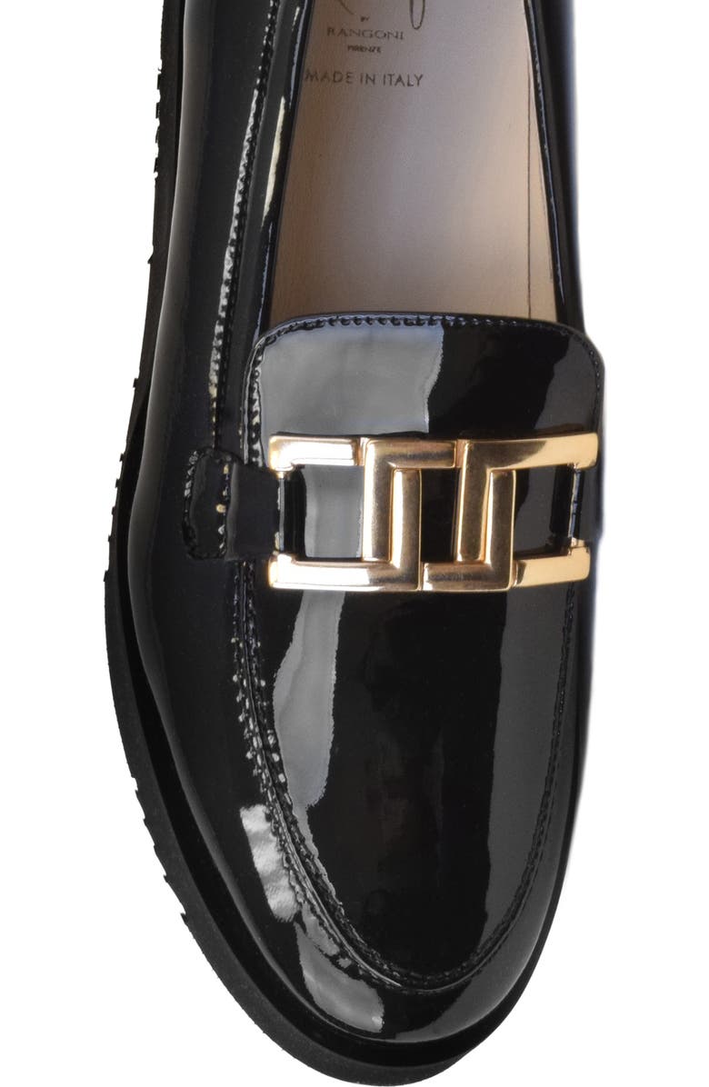 Amalfi by Rangoni Elia Patent Leather Platform Loafer, Alternate, color,