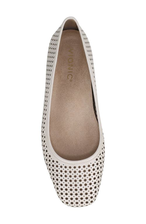 Vionic Orinda Perforated Ballet Flat In Multi