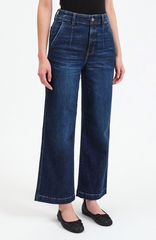 Shop Daze Pleaser High Waist Crop Jeans In Deep Kiss