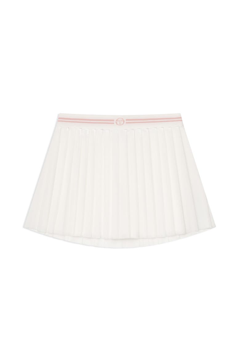 Nuvola Velour Skort, Alternate, color, GARDENIA