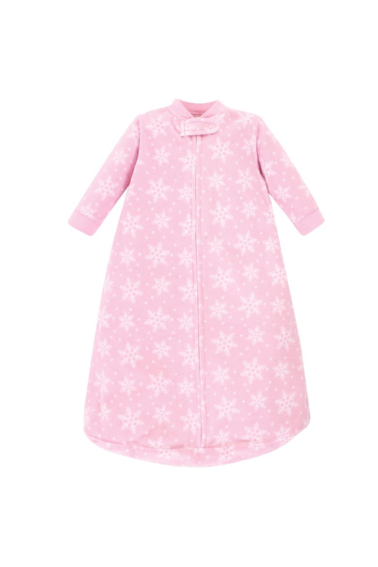 Warm Fleece Sleep Bag with Arm Coverage, Alternate, color, Sparkle Trees