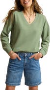 Tommy Bahama Marina del Mar Cotton V-Neck Sweatshirt