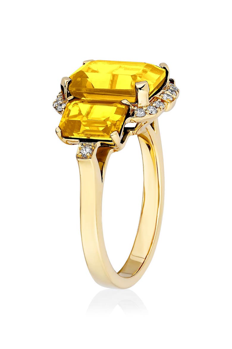 Gossip 18k Gold Moon Quartz Ring, Alternate, color, 18K YELLOW GOLD/ MOON QUARTZ