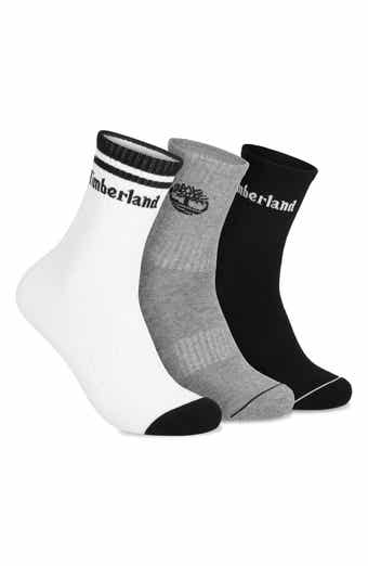 Mixed Logo Assorted 3- Pack Quarter Socks