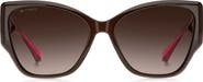 Etro 59mm Gradient Cat Eye Sunglasses