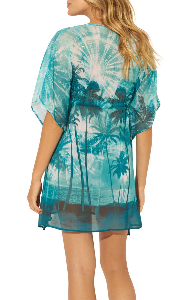 BLEU by Rod Beattie Cover-Up Caftan, Alternate, color, 