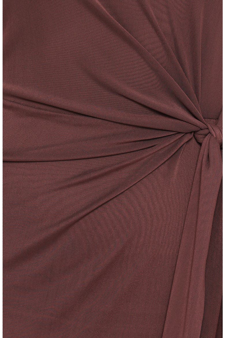 Marcello Maxi Dress, Alternate, color, DARK BROWN