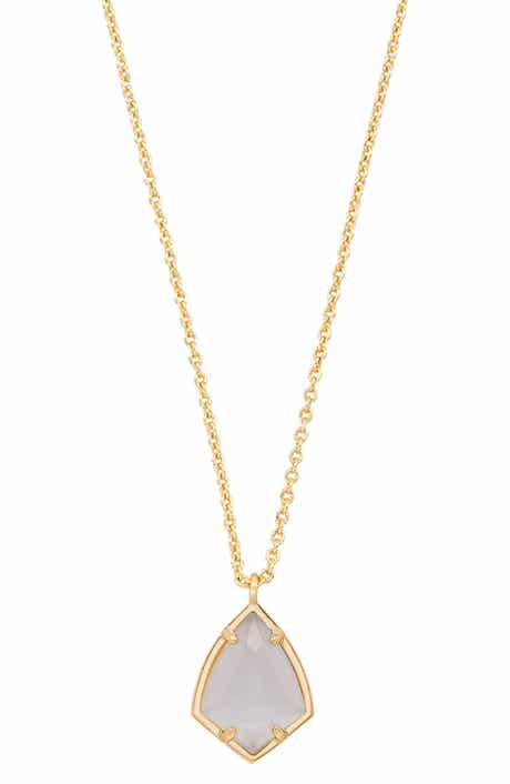 Kendra Scott 'Cory' Semiprecious Stone Pendant Necklace