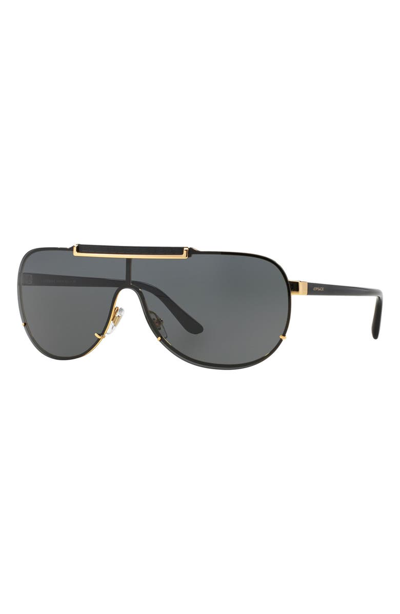 Versace 40mm Shield Sunglasses, Alternate, color, 