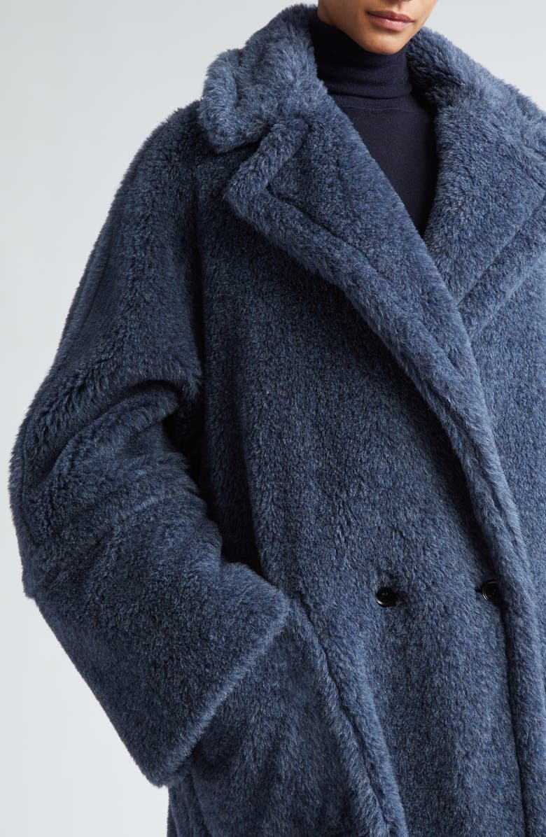 Max Mara Tedgirl 1 Alpaca, Virgin Wool & Silk Short Coat, Alternate, color, 