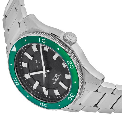 Nautis Holiss Automatic Bracelet Watch In Metallic
