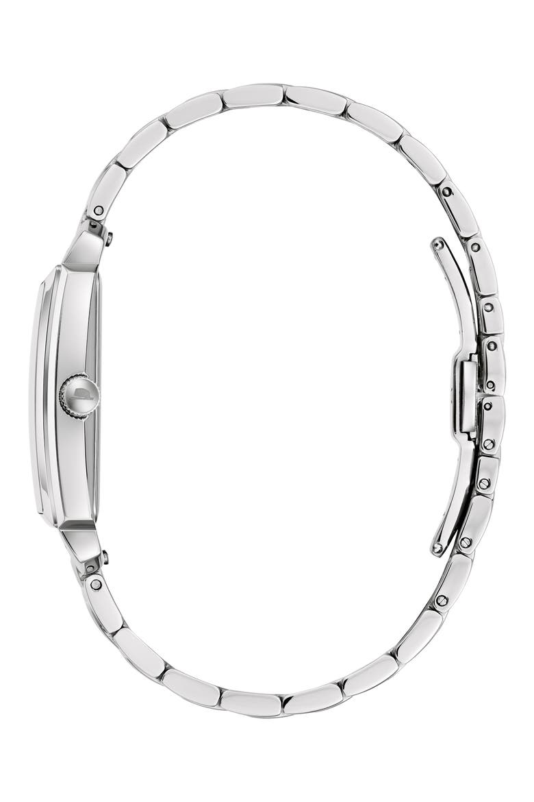 Bracelet Watch, 39mm x 39mm, Alternate, color, SILVER-TONE