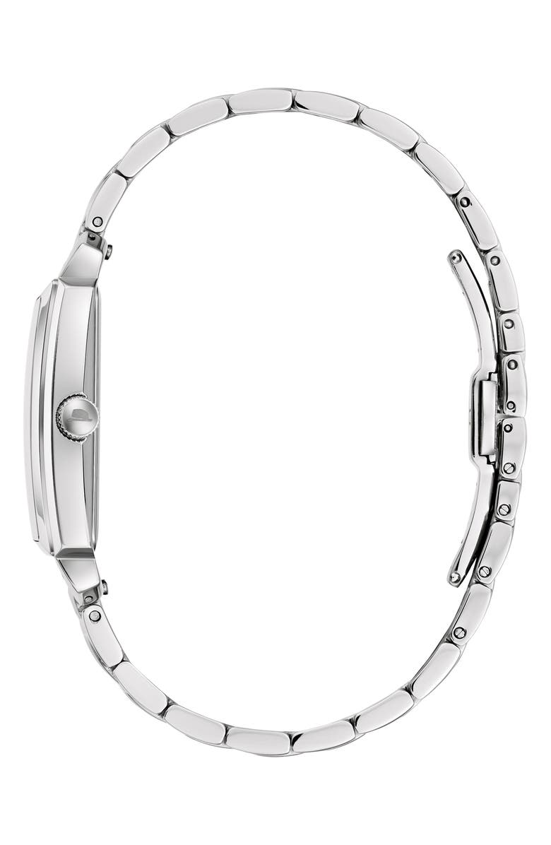 BULOVA Bracelet Watch, 39mm x 39mm, Alternate, color, Silver-Tone