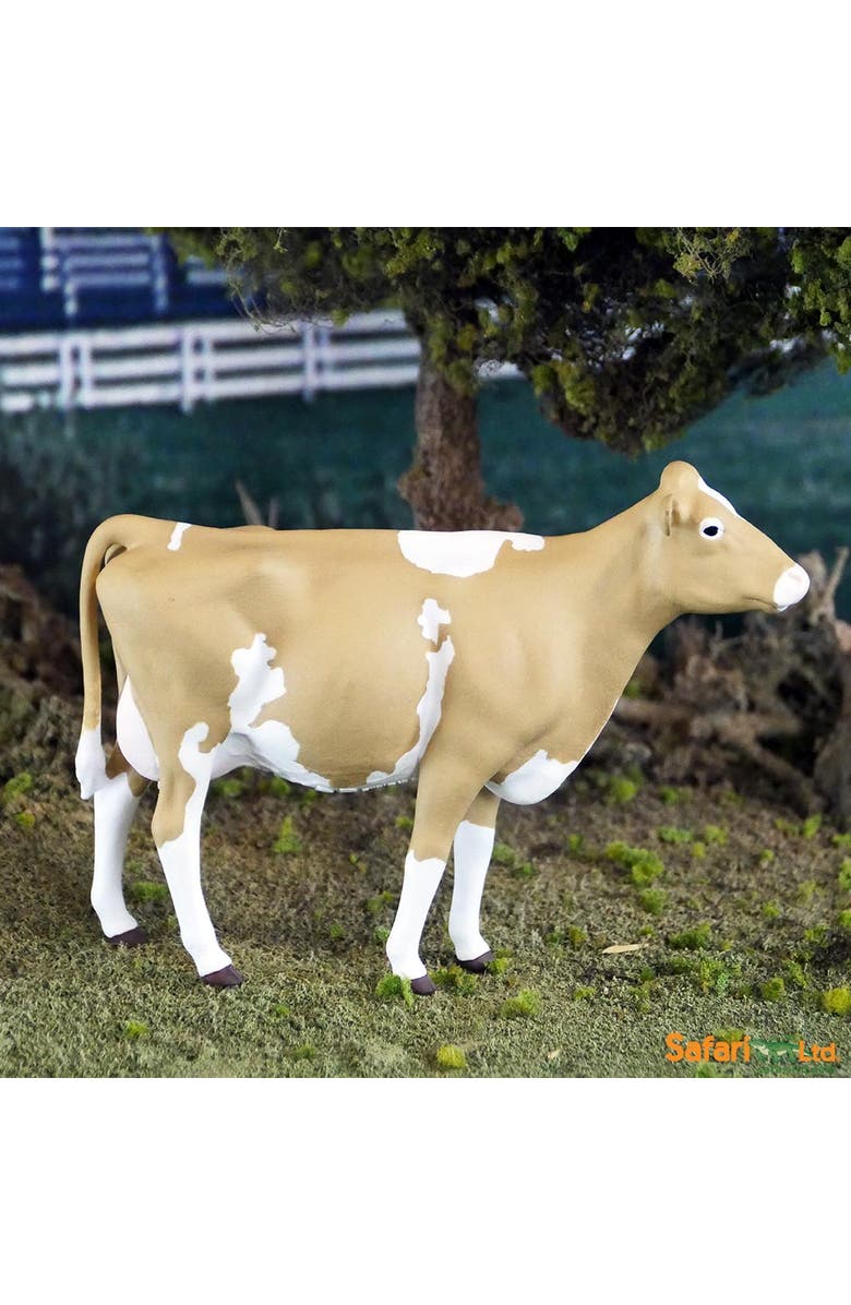 Safari Ltd. Guernsey Cow Kids Toy Figure, Alternate, color, NO COLOR