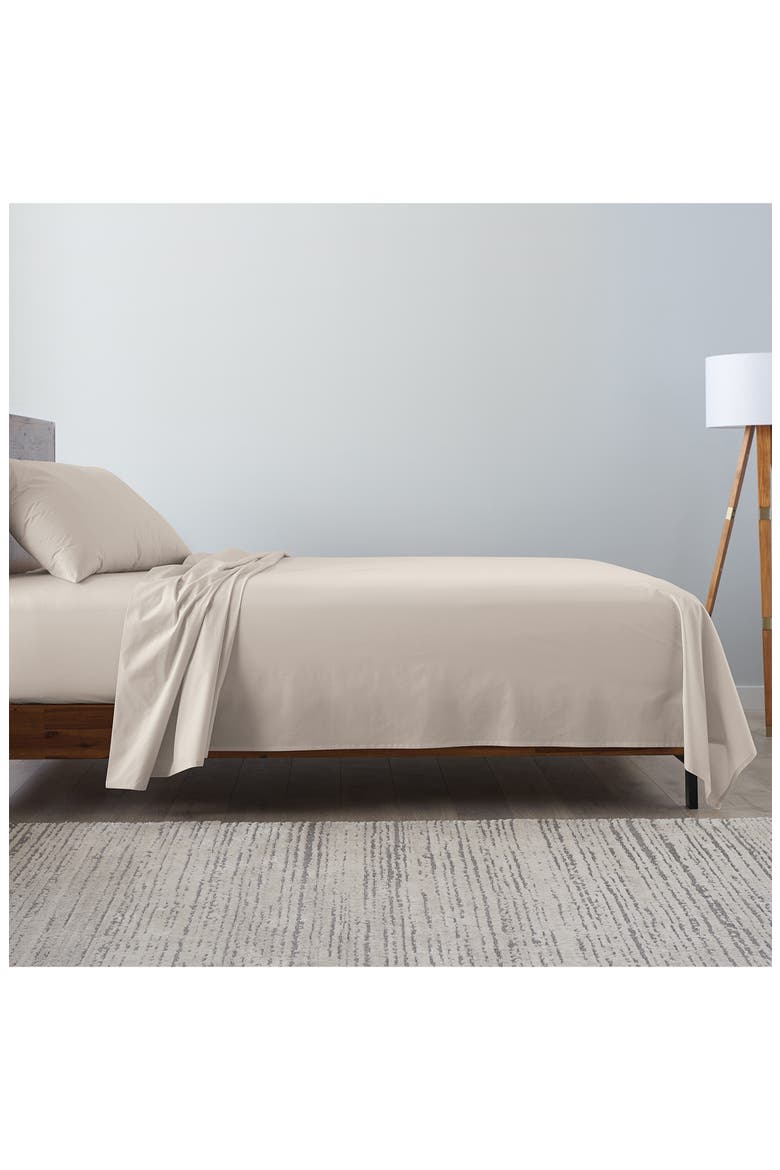 Ella Jayne 300 Thread Count Cotton 4-Piece Sheet Set, Alternate, color, SAND