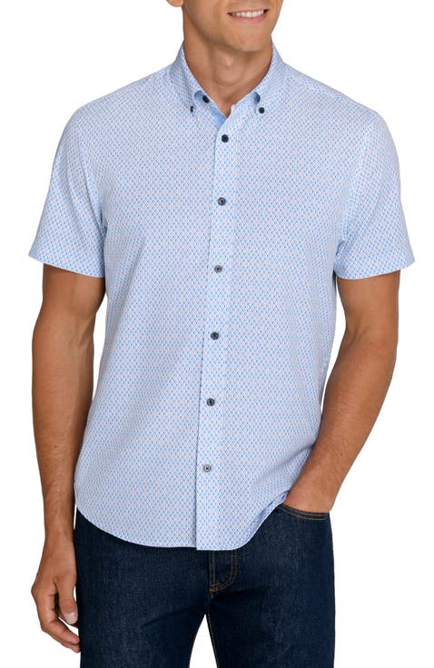 Slim Fit Paxton Performance Short Sleeve Shirt
