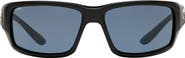 Costa Del Mar 59mm Polarized Rectangular Sunglasses